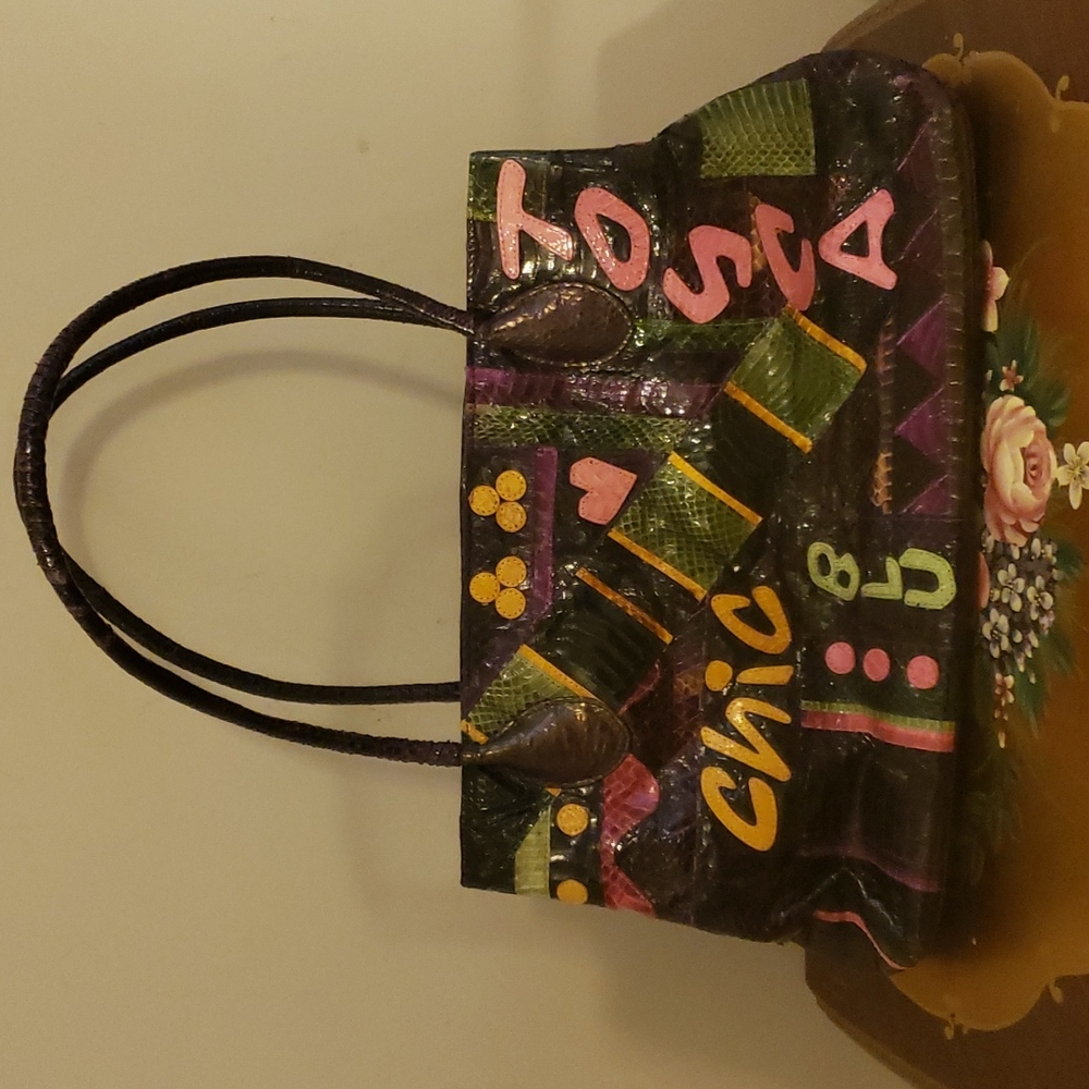 COPY - Tosca Blu - leather purse-FINAL PRICE
